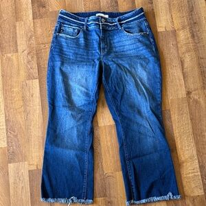 KanCan Dark Blue Flare Jeans